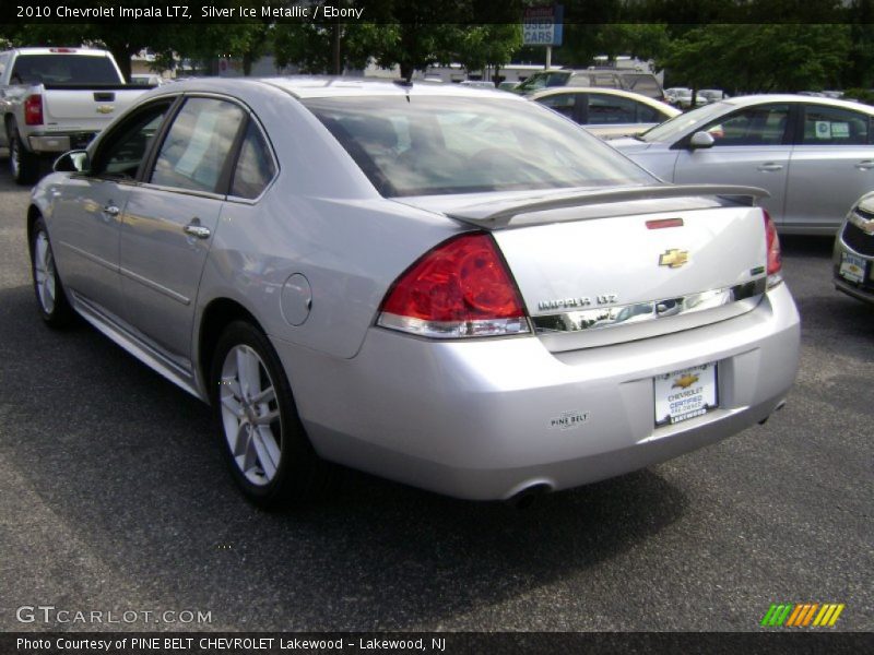 Silver Ice Metallic / Ebony 2010 Chevrolet Impala LTZ