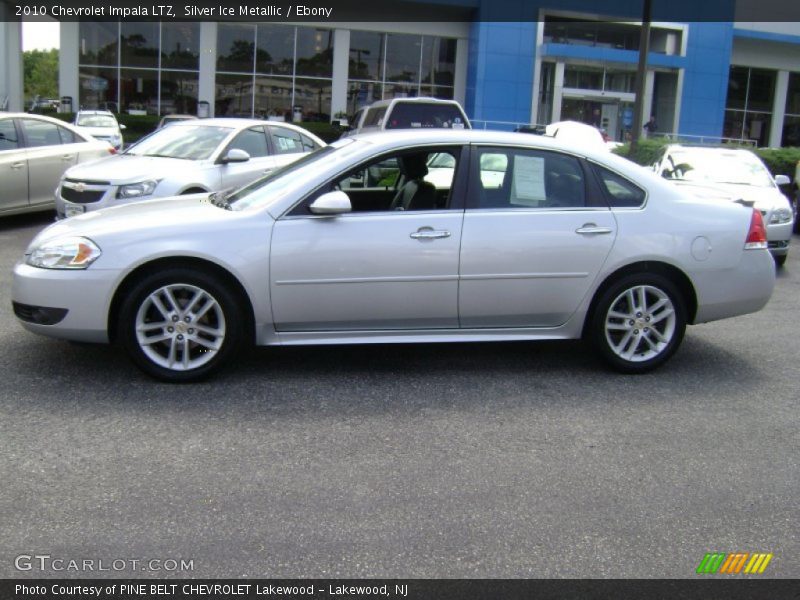 Silver Ice Metallic / Ebony 2010 Chevrolet Impala LTZ