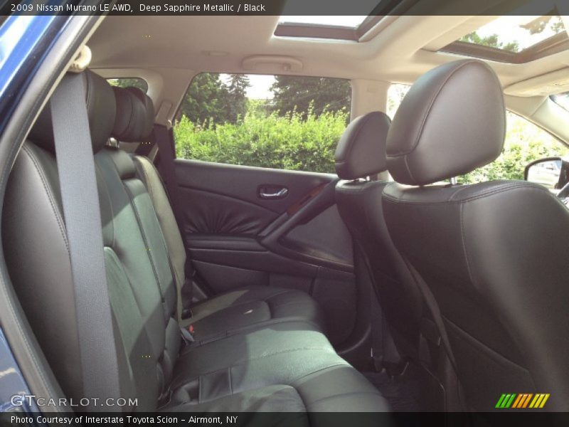 Deep Sapphire Metallic / Black 2009 Nissan Murano LE AWD