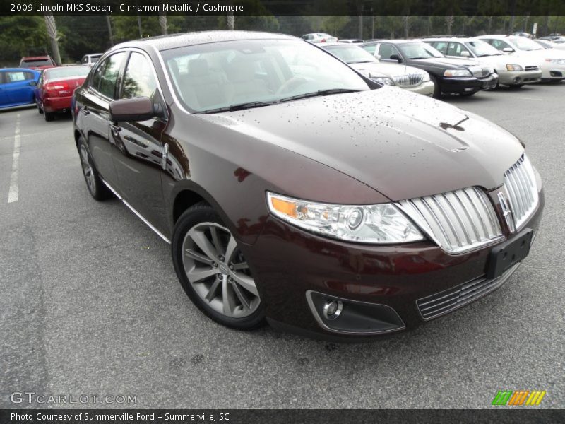 Cinnamon Metallic / Cashmere 2009 Lincoln MKS Sedan