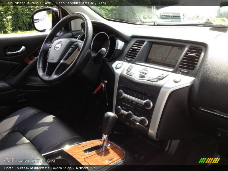 Deep Sapphire Metallic / Black 2009 Nissan Murano LE AWD