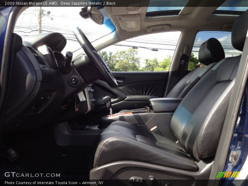Deep Sapphire Metallic / Black 2009 Nissan Murano LE AWD