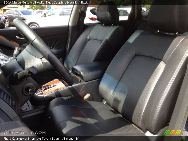 Deep Sapphire Metallic / Black 2009 Nissan Murano LE AWD