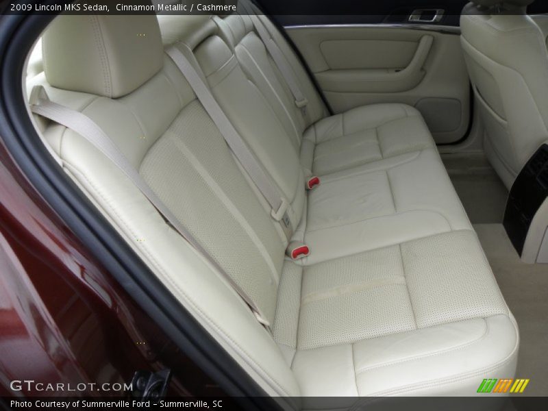 Rear Seat of 2009 MKS Sedan