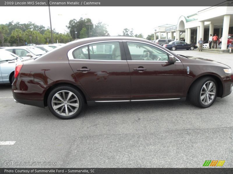Cinnamon Metallic / Cashmere 2009 Lincoln MKS Sedan