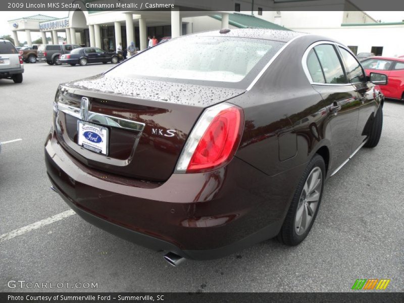 Cinnamon Metallic / Cashmere 2009 Lincoln MKS Sedan