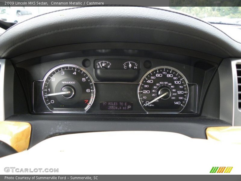  2009 MKS Sedan Sedan Gauges