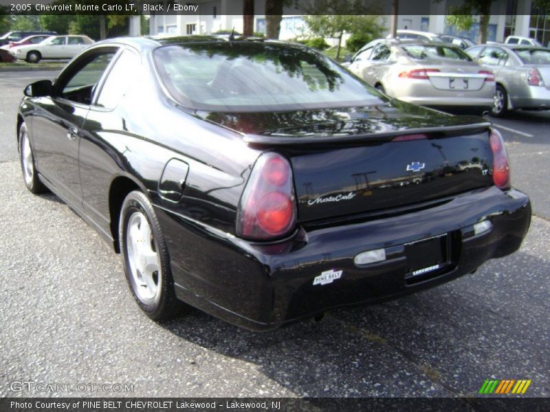 Black / Ebony 2005 Chevrolet Monte Carlo LT
