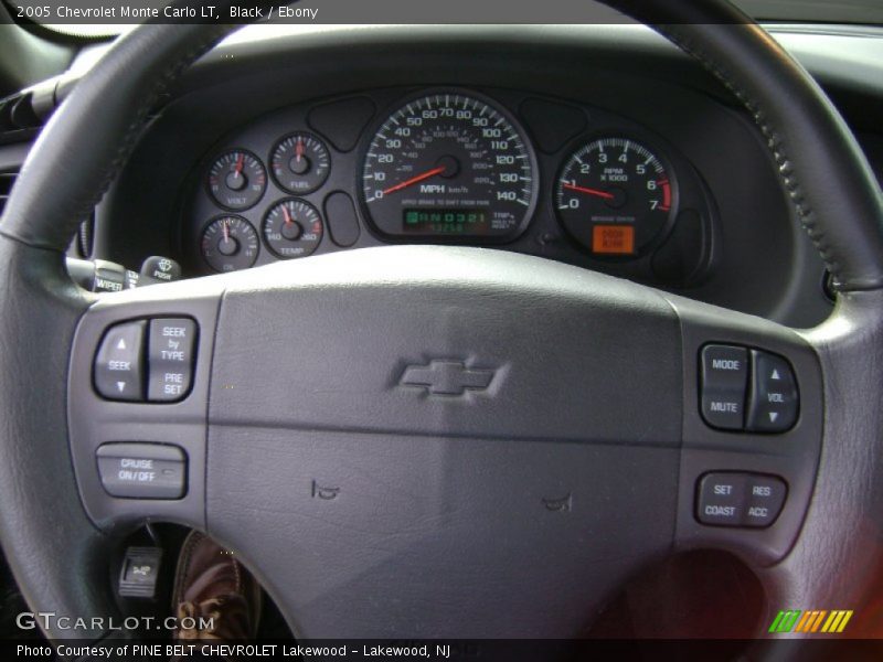 Black / Ebony 2005 Chevrolet Monte Carlo LT