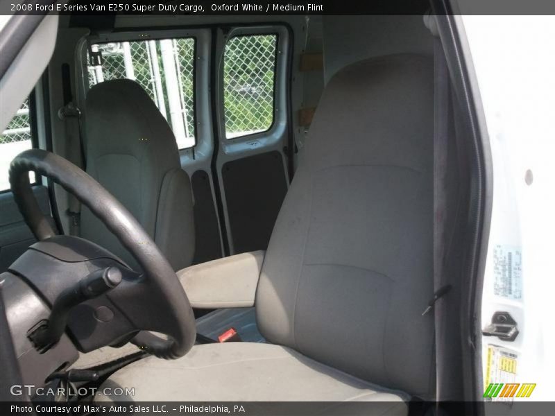 Oxford White / Medium Flint 2008 Ford E Series Van E250 Super Duty Cargo