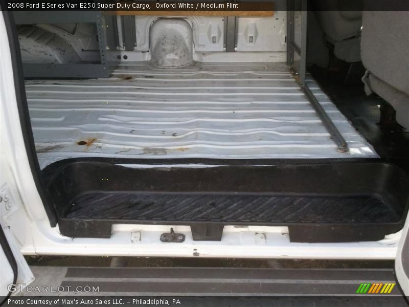 Oxford White / Medium Flint 2008 Ford E Series Van E250 Super Duty Cargo