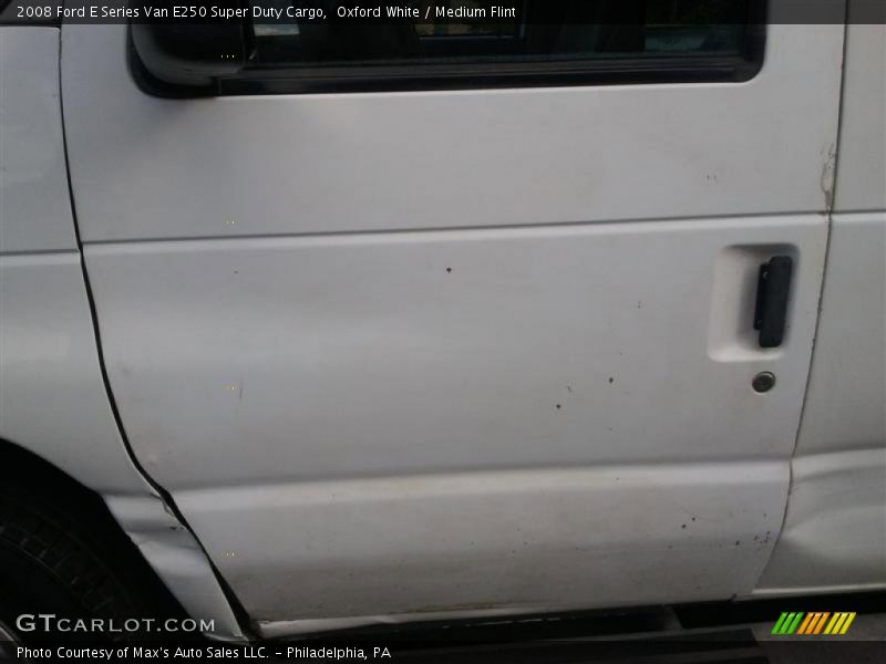 Oxford White / Medium Flint 2008 Ford E Series Van E250 Super Duty Cargo
