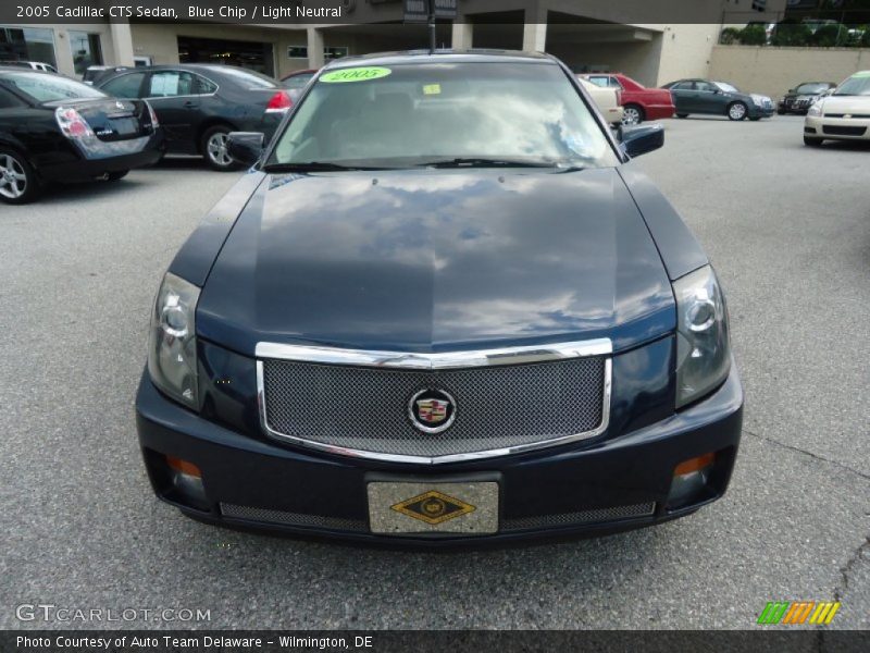 Blue Chip / Light Neutral 2005 Cadillac CTS Sedan