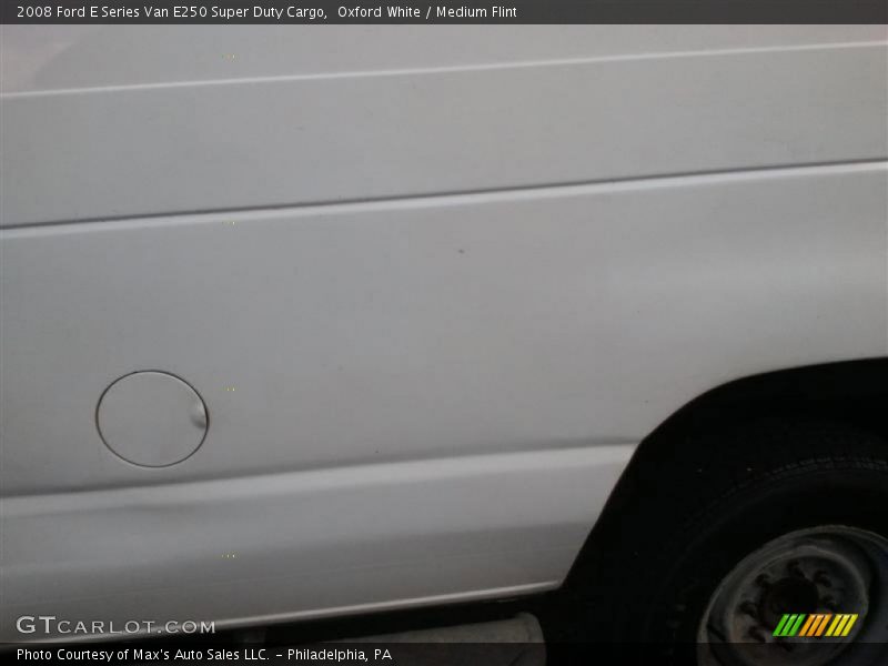 Oxford White / Medium Flint 2008 Ford E Series Van E250 Super Duty Cargo