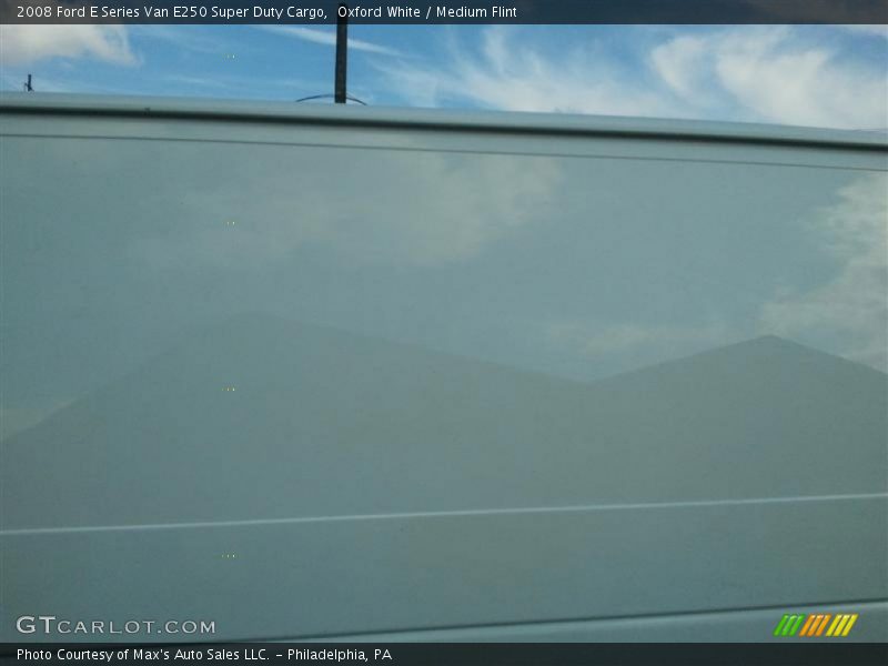 Oxford White / Medium Flint 2008 Ford E Series Van E250 Super Duty Cargo