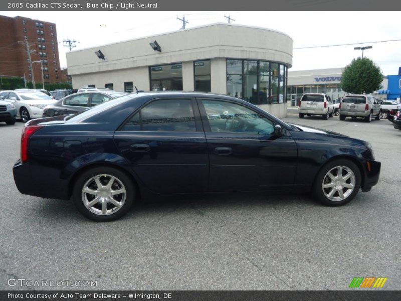 Blue Chip / Light Neutral 2005 Cadillac CTS Sedan