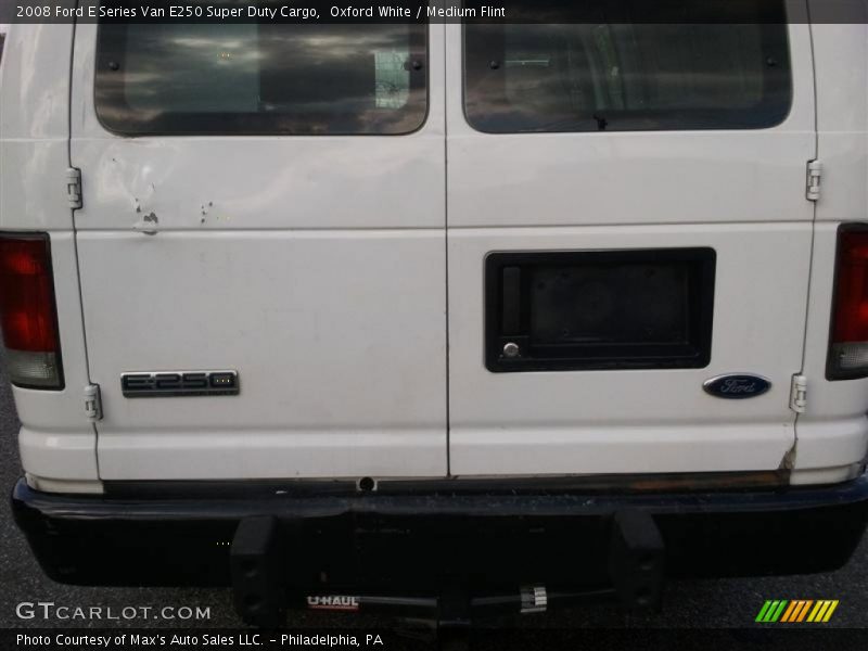 Oxford White / Medium Flint 2008 Ford E Series Van E250 Super Duty Cargo