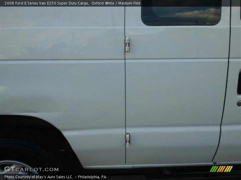 Oxford White / Medium Flint 2008 Ford E Series Van E250 Super Duty Cargo