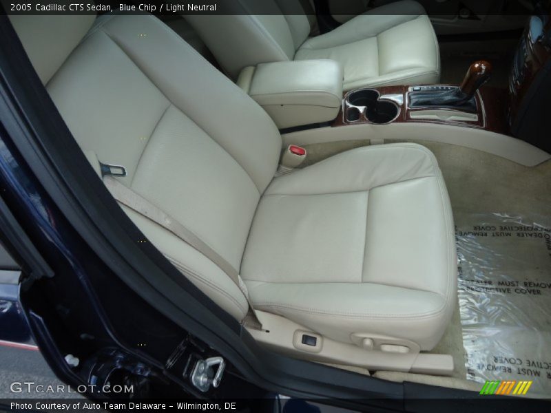 Blue Chip / Light Neutral 2005 Cadillac CTS Sedan