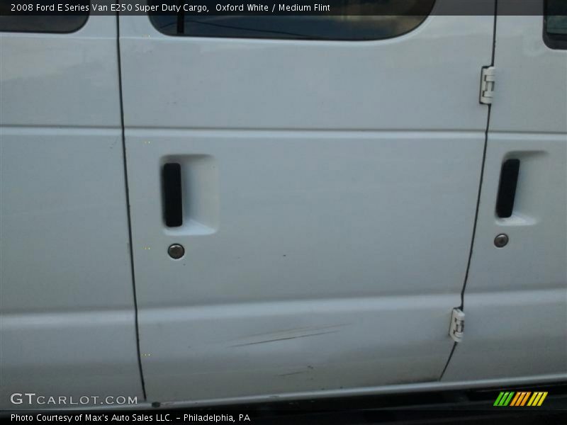 Oxford White / Medium Flint 2008 Ford E Series Van E250 Super Duty Cargo