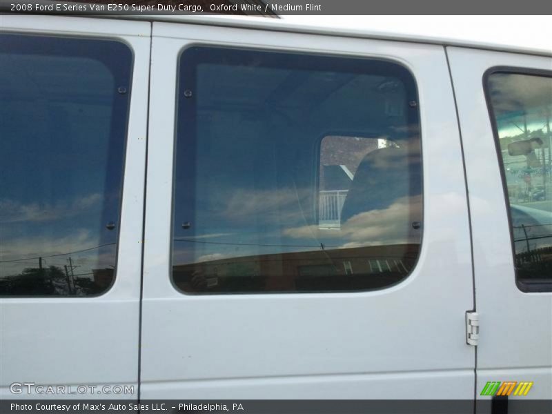 Oxford White / Medium Flint 2008 Ford E Series Van E250 Super Duty Cargo