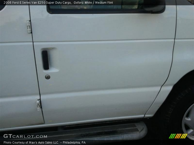 Oxford White / Medium Flint 2008 Ford E Series Van E250 Super Duty Cargo