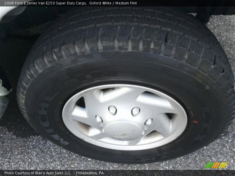 Oxford White / Medium Flint 2008 Ford E Series Van E250 Super Duty Cargo