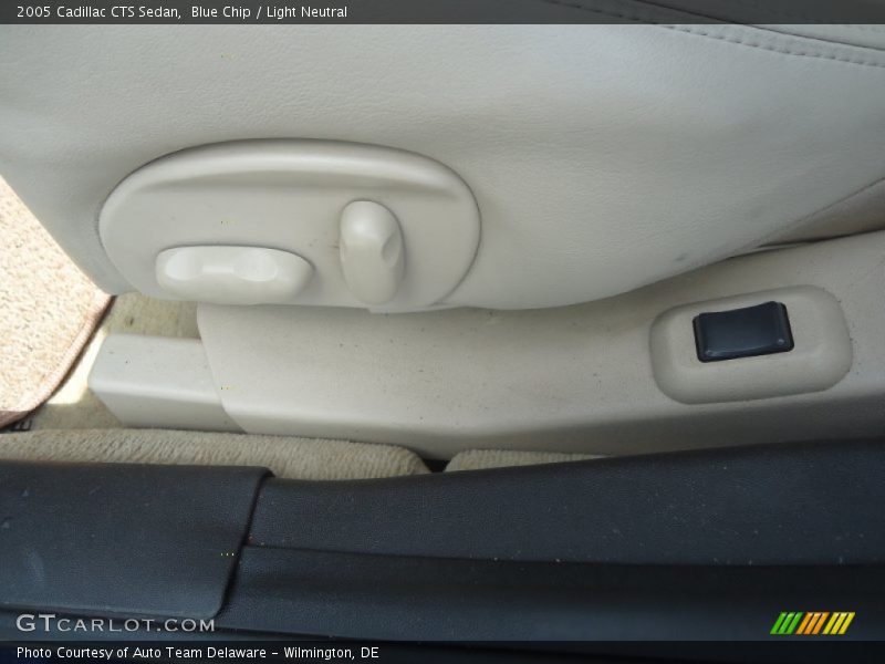 Blue Chip / Light Neutral 2005 Cadillac CTS Sedan