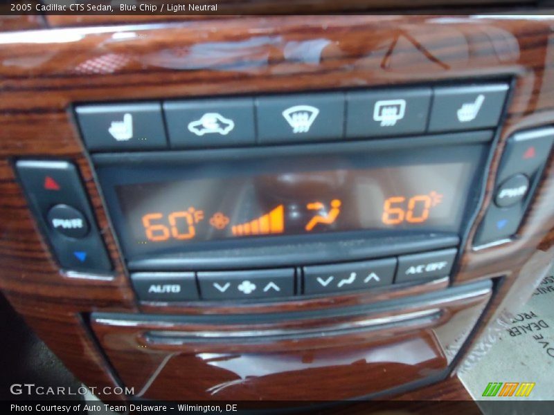 Blue Chip / Light Neutral 2005 Cadillac CTS Sedan