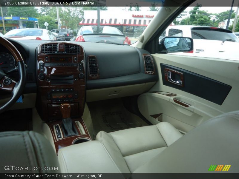 Blue Chip / Light Neutral 2005 Cadillac CTS Sedan