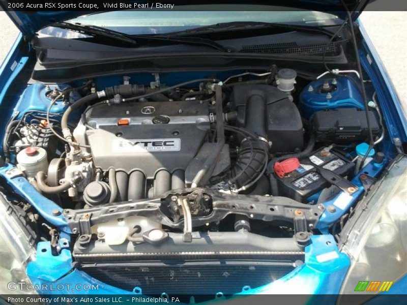  2006 RSX Sports Coupe Engine - 2.0 Liter DOHC 16-Valve i-VTEC 4 Cylinder