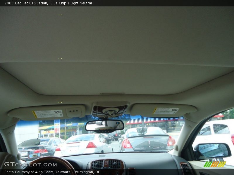 Blue Chip / Light Neutral 2005 Cadillac CTS Sedan