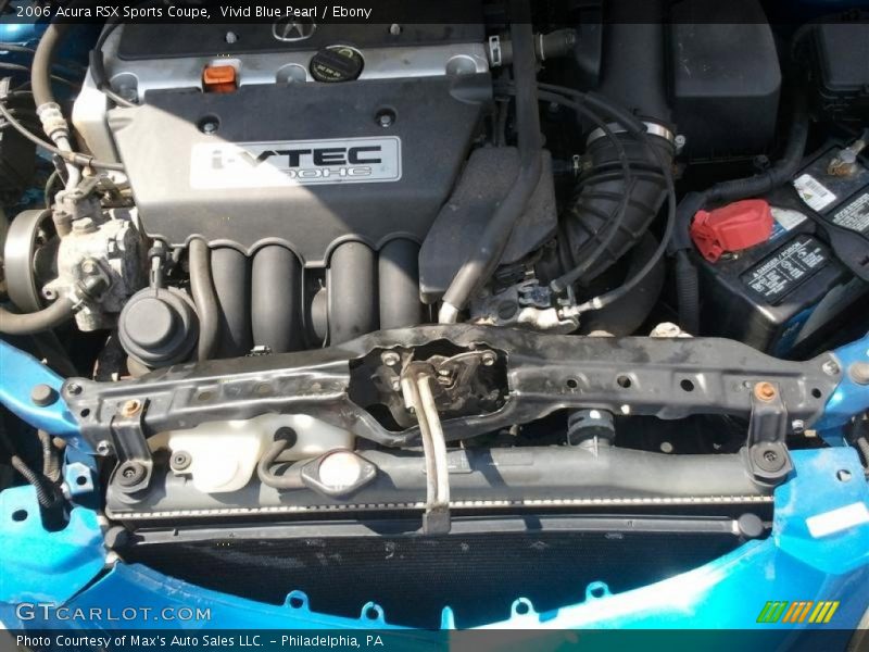  2006 RSX Sports Coupe Engine - 2.0 Liter DOHC 16-Valve i-VTEC 4 Cylinder