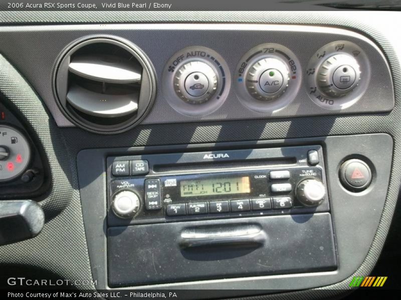 Audio System of 2006 RSX Sports Coupe
