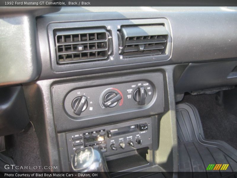 Controls of 1992 Mustang GT Convertible