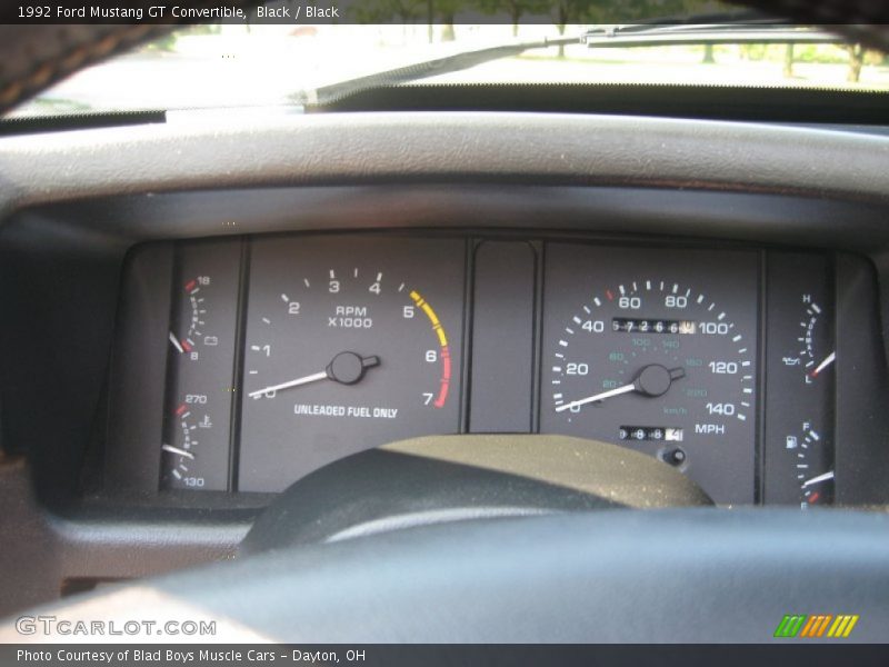  1992 Mustang GT Convertible GT Convertible Gauges