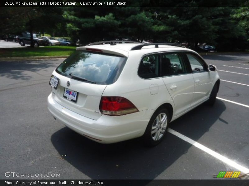 Candy White / Titan Black 2010 Volkswagen Jetta TDI SportWagen