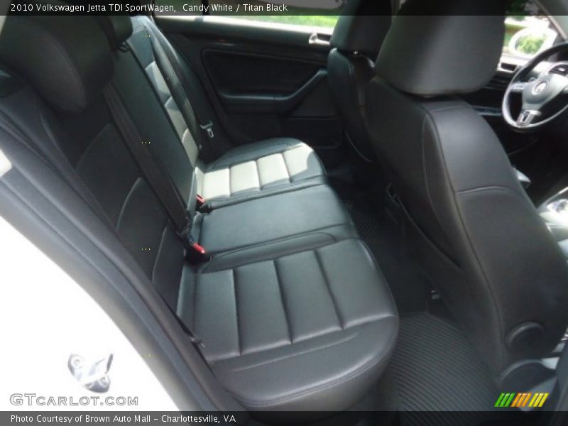 Candy White / Titan Black 2010 Volkswagen Jetta TDI SportWagen