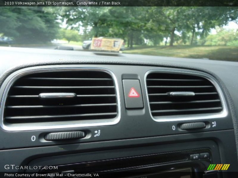 Candy White / Titan Black 2010 Volkswagen Jetta TDI SportWagen