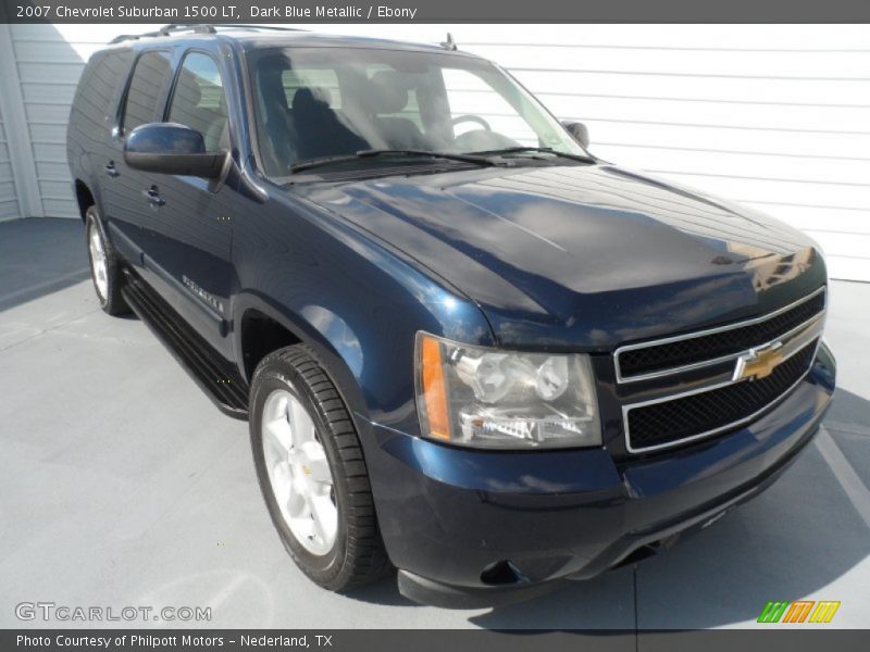 Dark Blue Metallic / Ebony 2007 Chevrolet Suburban 1500 LT