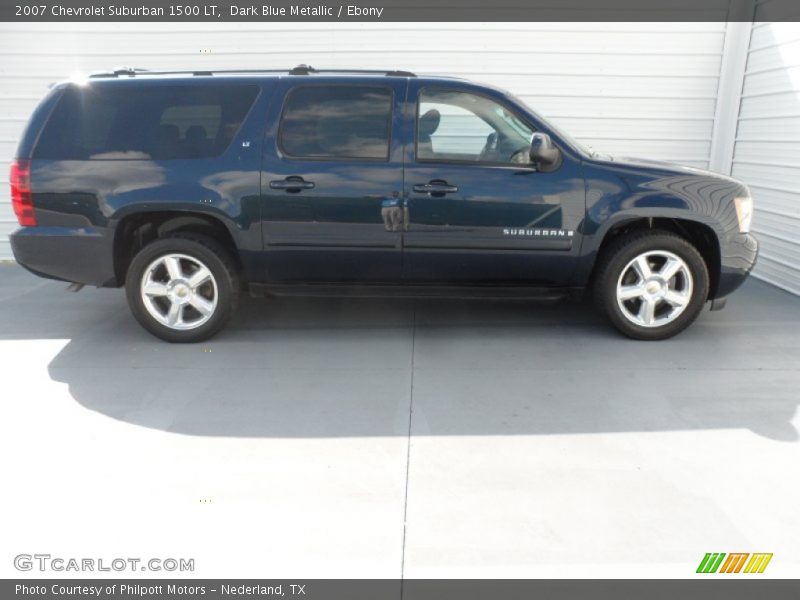 Dark Blue Metallic / Ebony 2007 Chevrolet Suburban 1500 LT