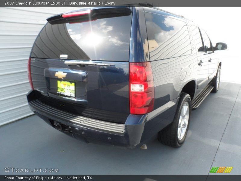 Dark Blue Metallic / Ebony 2007 Chevrolet Suburban 1500 LT