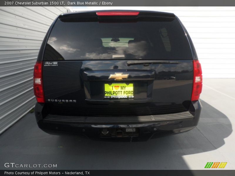 Dark Blue Metallic / Ebony 2007 Chevrolet Suburban 1500 LT