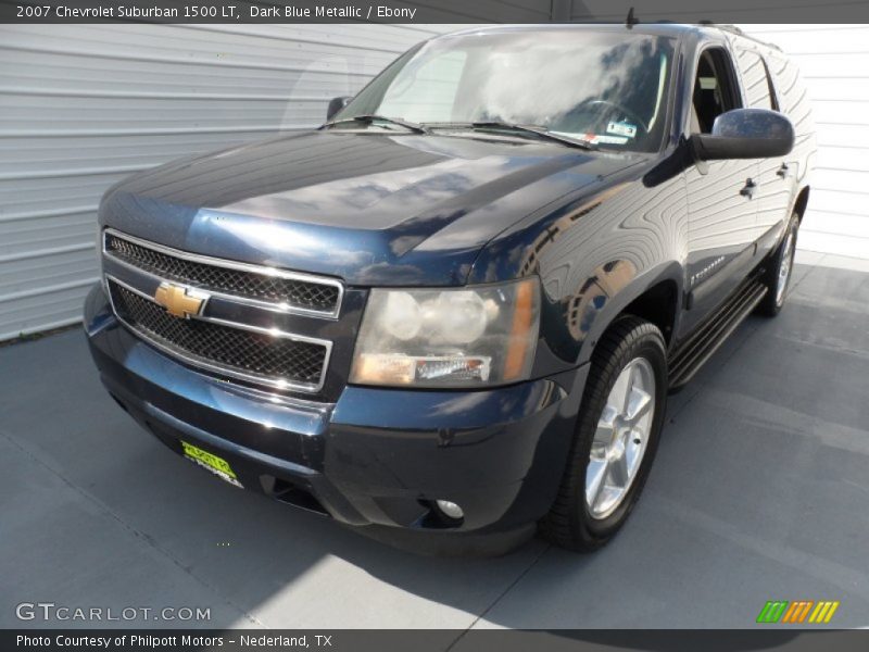 Dark Blue Metallic / Ebony 2007 Chevrolet Suburban 1500 LT