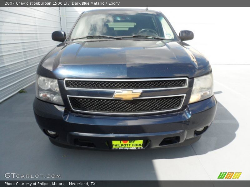 Dark Blue Metallic / Ebony 2007 Chevrolet Suburban 1500 LT