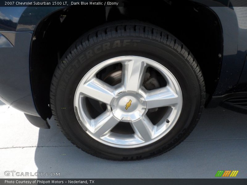 Dark Blue Metallic / Ebony 2007 Chevrolet Suburban 1500 LT