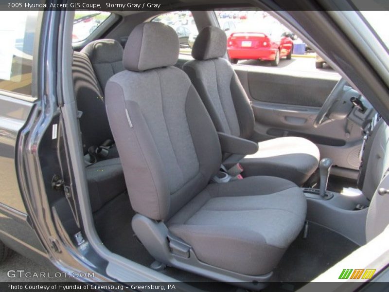 Front Seat of 2005 Accent GLS Coupe