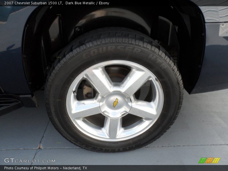 Dark Blue Metallic / Ebony 2007 Chevrolet Suburban 1500 LT