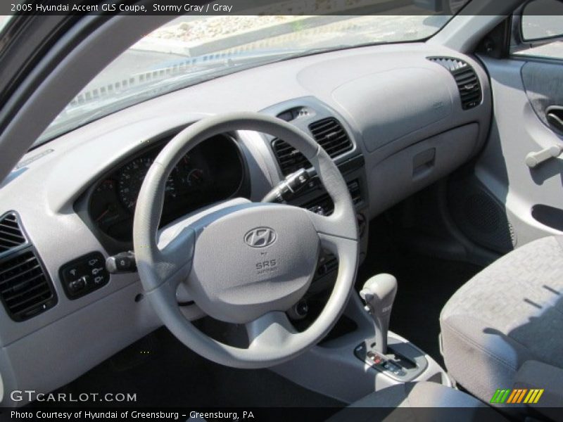 Dashboard of 2005 Accent GLS Coupe