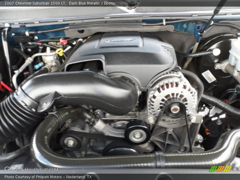Dark Blue Metallic / Ebony 2007 Chevrolet Suburban 1500 LT